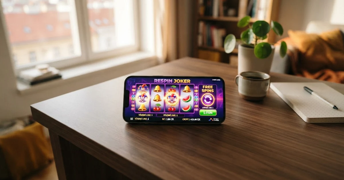 Propagační banner českého online kasina s nabídkou otoček zdarma a drobným písmem podmínek
