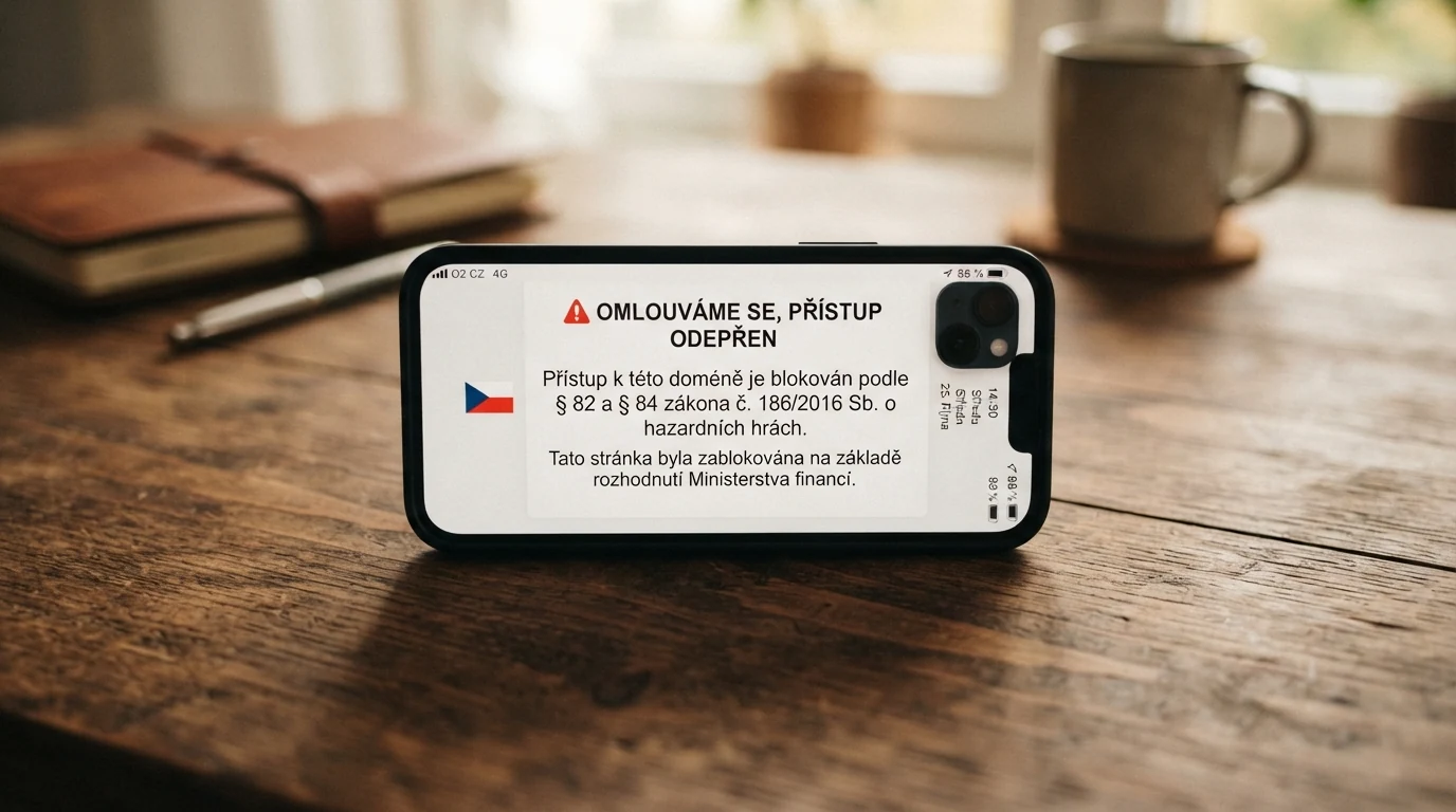 Výřez ze Seznamu nepovolených internetových her MF ČR s blokovanými doménami zahraničních casin